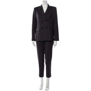 Sandro Virgin Wool Pantsuit size 38 (M) Like New.